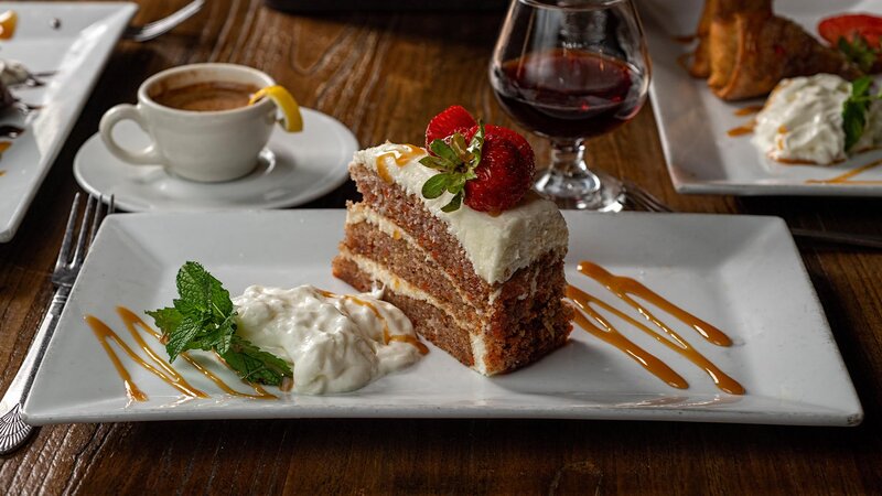 Carrot cake dessert
